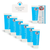 No Grow Male Body Hair Remover & Growth Inhibitor - Full Back Value Pack